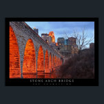 Minneapolis Stone Arch Bridge Poster<br><div class="desc"></div>