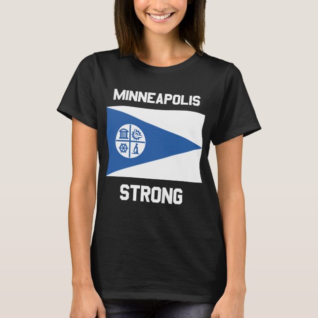 Minneapolis Strong Women’s Basic T-Shirt (Front)