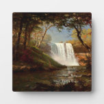 Minnehaha Falls, an Albert Bierstadt artwork Plaque