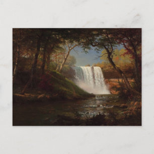 Minnehaha Falls by Alfred Bierstadt Postcard