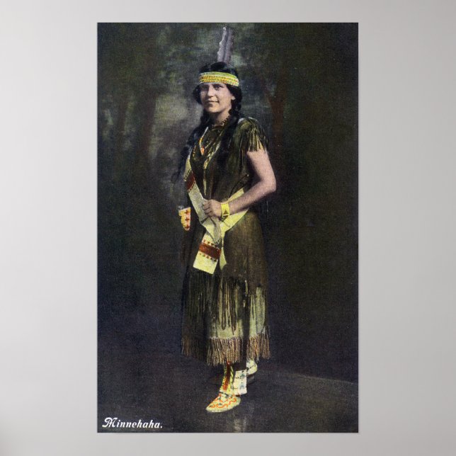 Minnehaha Portrait Poster (Front)