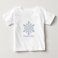 Minnesnowta Blue Snowflake