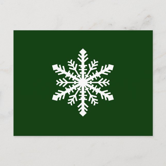Minnesnowta Snowflake Postcard (Front)