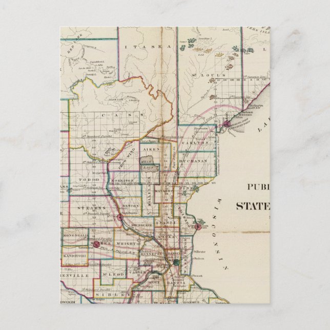 Minnesota 7 postcard (Front)