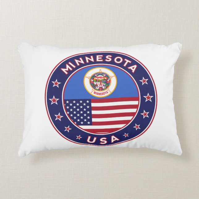 Minnesota Accent Pillow (Front)