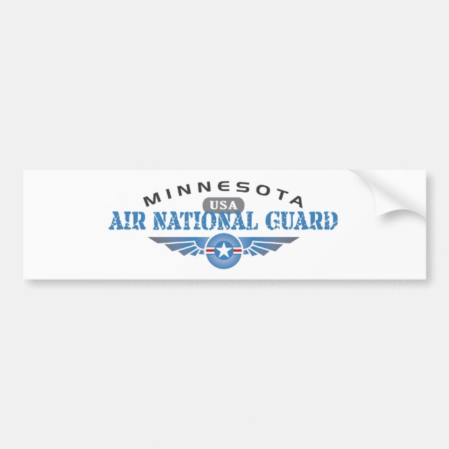 Minnesota Air National Guard Bumper Sticker (Front)