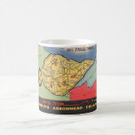Minnesota Arrowhead Coffee Mug<br><div class="desc">A great vintage postcard map of the Arrowhead Country of Minnesota repurposed on a mug.</div>