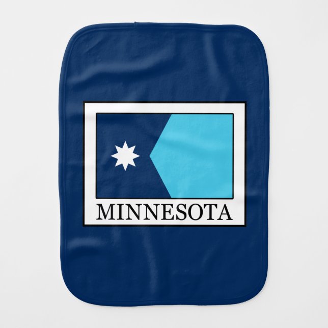 Minnesota Baby Burp Cloth (Front)