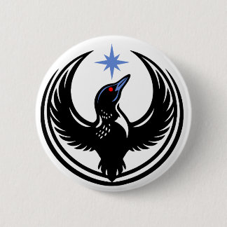 Minnesota Bird Loon Protest Button