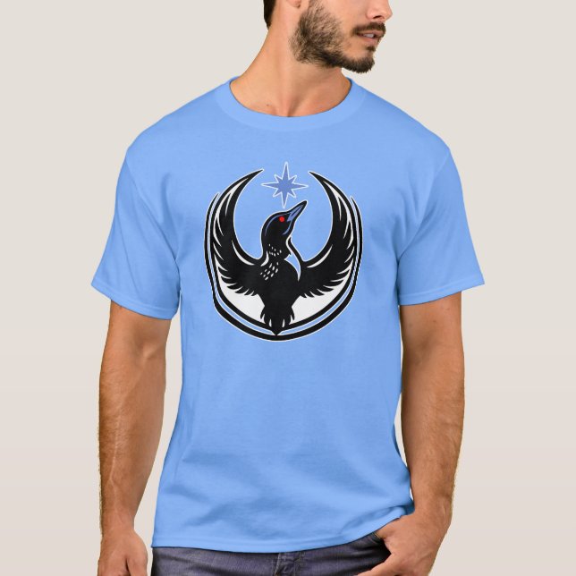 Minnesota Bird Loon Protest T-Shirt (Front)