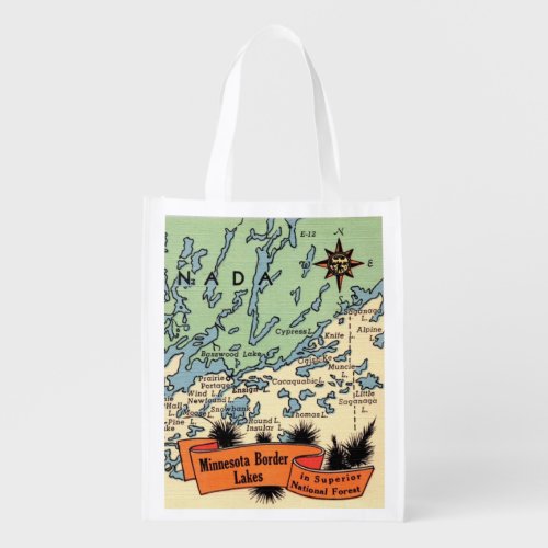 Minnesota Border Lakes Gift Bag