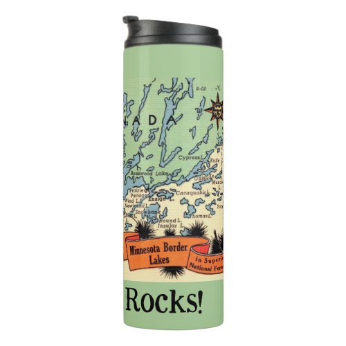 Minnesota Border Lakes Thermal Tumbler