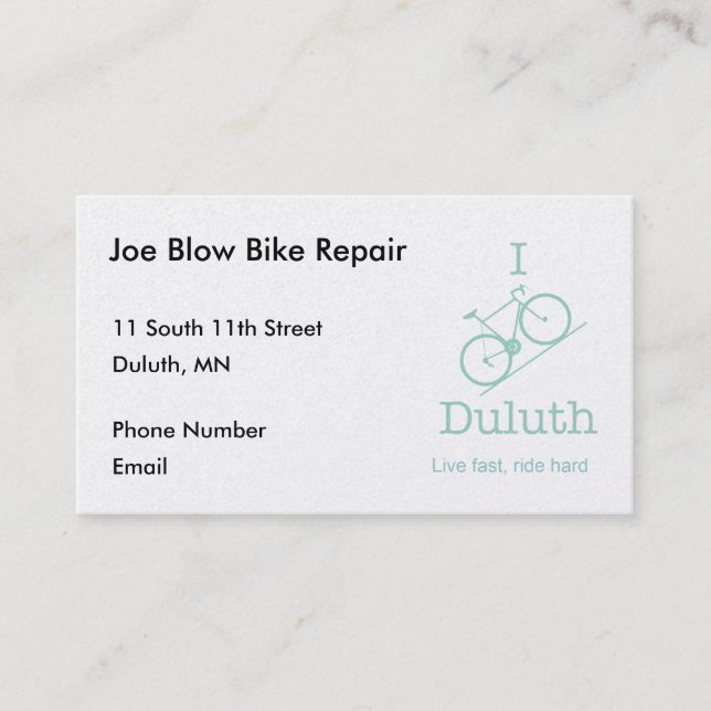 Minnesota Business Cards (Front)