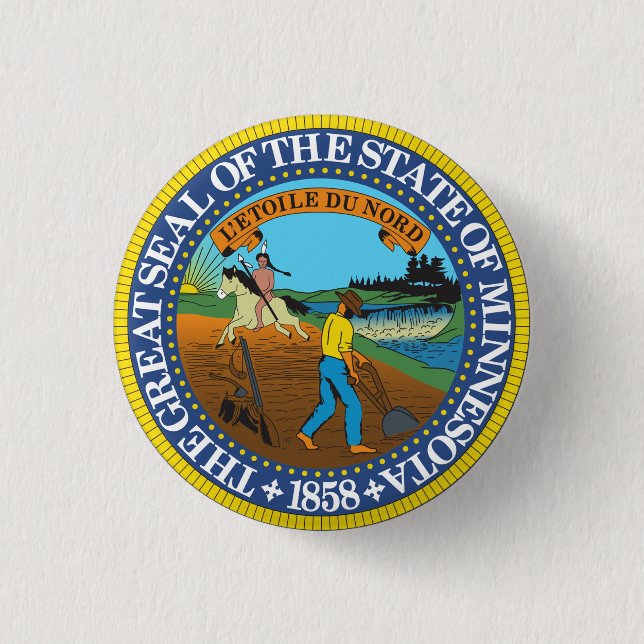Minnesota Button (Front)