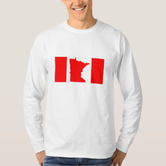 Minnesota Canadian Flag Tee Shirt