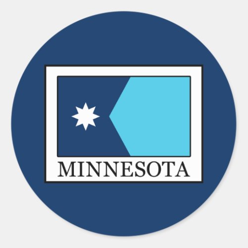Minnesota Classic Round Sticker