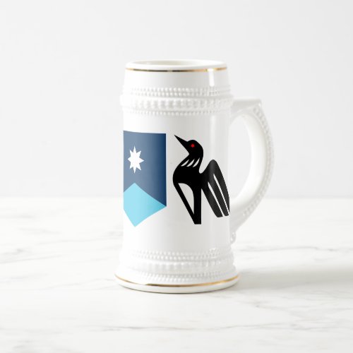 Minnesota Coat of Arms Beer Stein