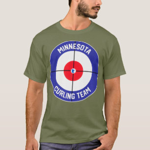 Minnesota Curling Team Sweep Rock MN State T-Shirt