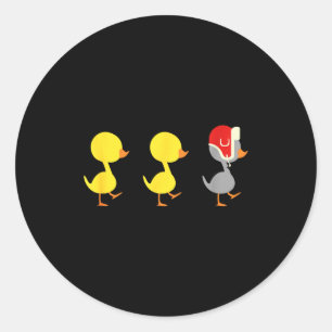 Minnesota Duck Duck G Duck Funny Classic Round Sticker