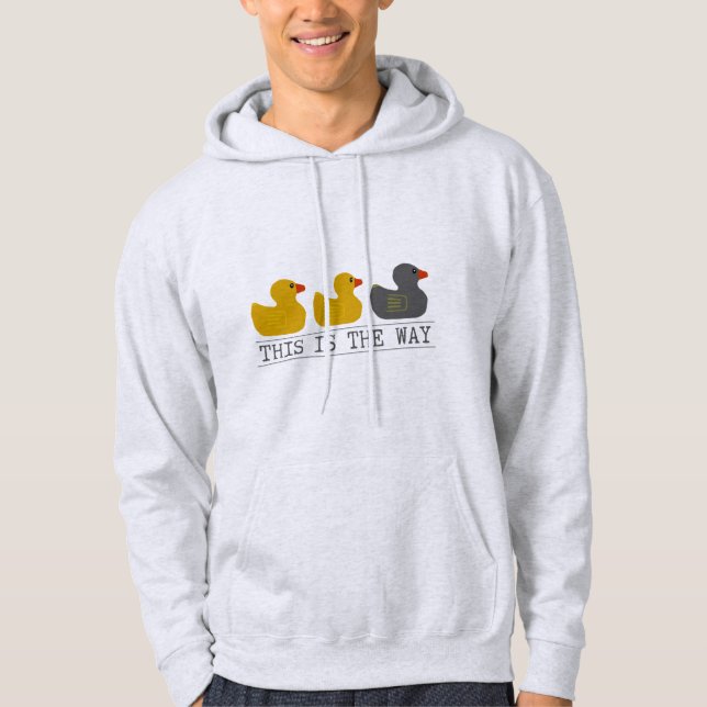 Minnesota Duck Duck Gray Duck - This Is the Way Hoodie (Front)