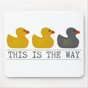 Minnesota Duck Duck Gray Duck - This Is the Way Mouse Pad