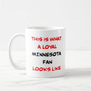 minnesota fan, loyal coffee mug