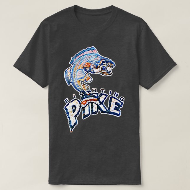 Minnesota Fighting Pike T-Shirt (Design Front)