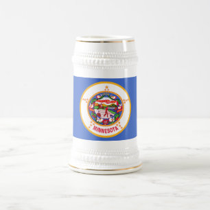 MINNESOTA FLAG BEER STEIN