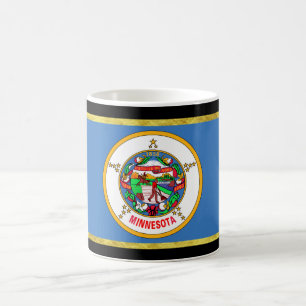 Minnesota flag coffee mug