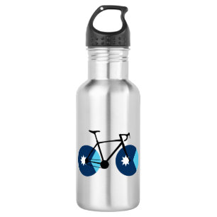 Minnesota Flag Cycling Stainless Steel Water Bottle