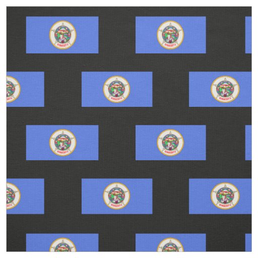 Minnesota Flag Fabric