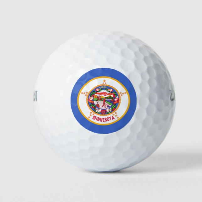 MINNESOTA FLAG GOLF BALLS (Front)