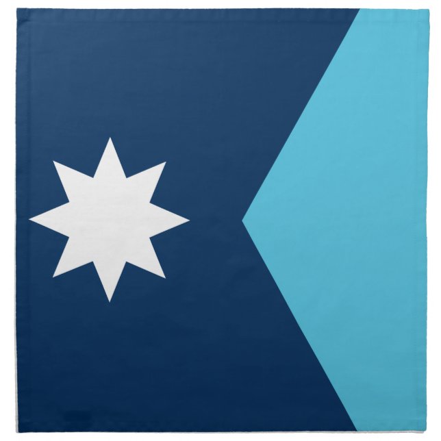 Minnesota Flag MoJo Napkin (Front)