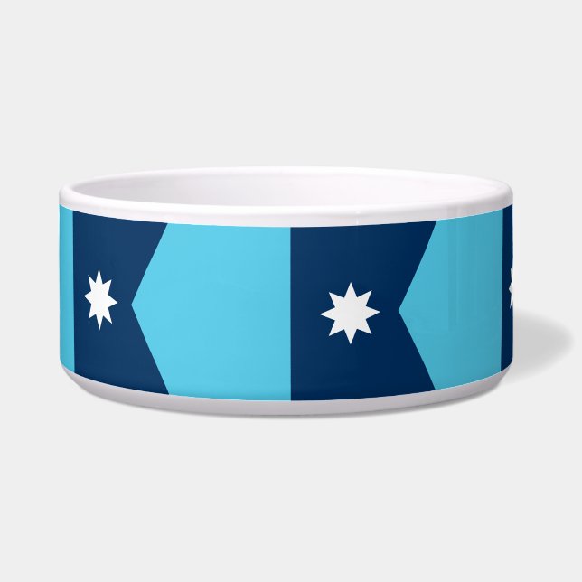 Minnesota Flag Pet Bowl (Front)