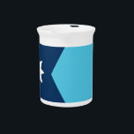 Minnesota Flag Pitcher<br><div class="desc">Add a touch of Minnesota pride to your table with our exclusive pitcher featuring the *new* flag of Minnesota, USA! Crafted with meticulous attention to detail, this pitcher is more than just a serving vessel—it’s a celebration of Minnesota’s evolving identity and cultural pride. The bold design prominently showcases the *new*...</div>