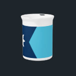 Minnesota Flag Pitcher<br><div class="desc">Add a touch of Minnesota pride to your table with our exclusive pitcher featuring the *new* flag of Minnesota, USA! Crafted with meticulous attention to detail, this pitcher is more than just a serving vessel—it’s a celebration of Minnesota’s evolving identity and cultural pride. The bold design prominently showcases the *new*...</div>