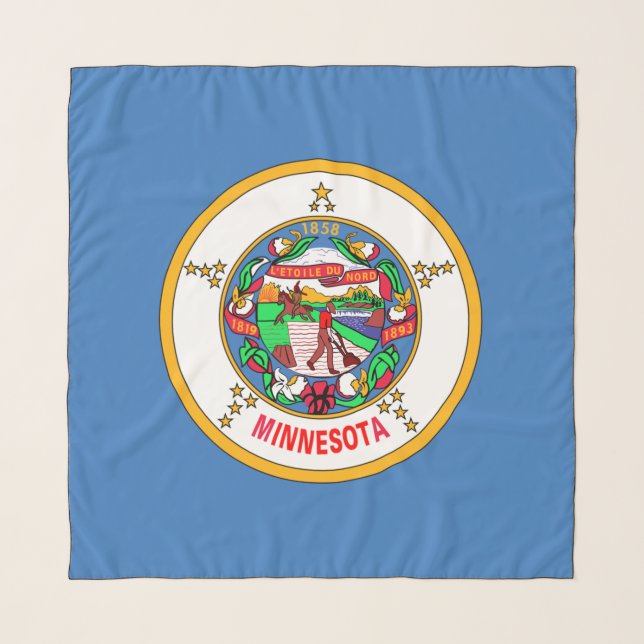 Minnesota flag scarf (Front)