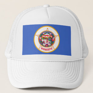 MINNESOTA FLAG TRUCKER HAT