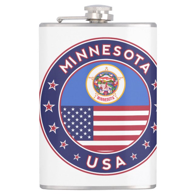 Minnesota Flask (Front)
