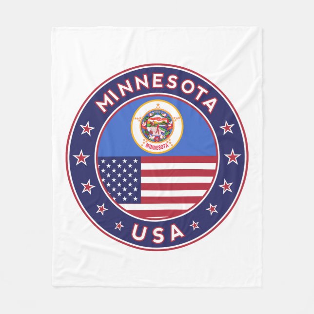 Minnesota Fleece Blanket (Front)