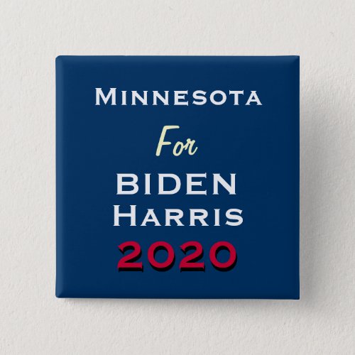 MINNESOTA For BIDEN HARRIS 2020 Campaign Button