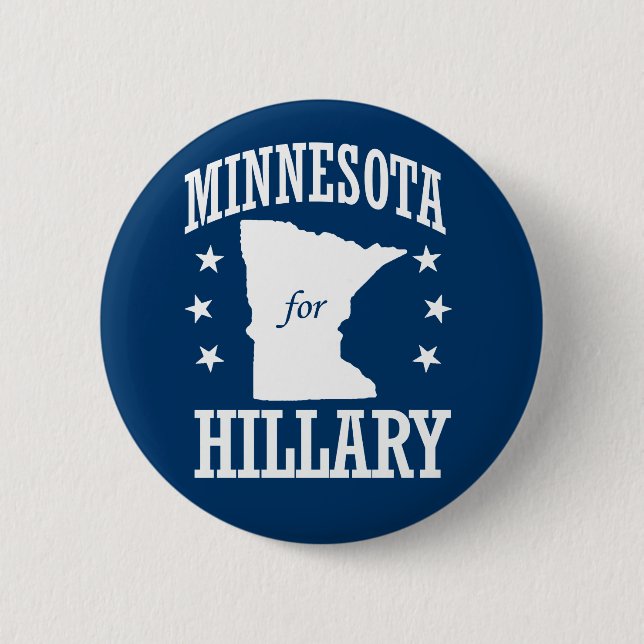 MINNESOTA FOR HILLARY BUTTON (Front)