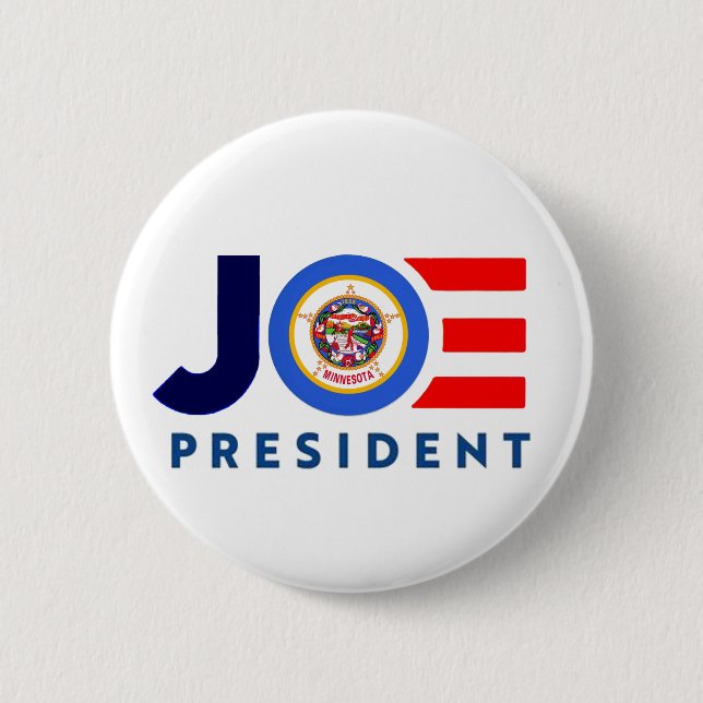 Minnesota for Joe 2020 Button (Front)