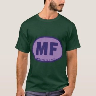 Minnesota Frost Colorful Oval T-Shirt