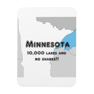 Minnesota Funny Magnet