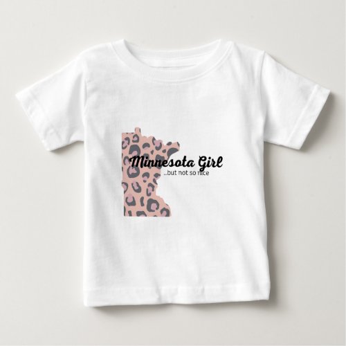 Minnesota Girl   Baby T_Shirt