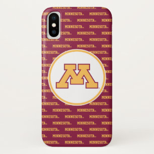 Minnesota Gold M iPhone X Case