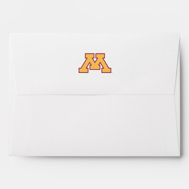 Minnesota Gold M Envelope (Back (Top Flap))