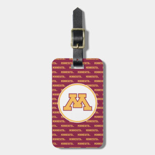 Minnesota Gold M Luggage Tag