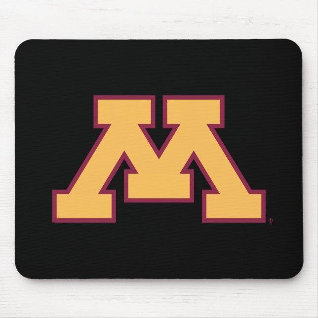 Minnesota Gold M Mouse Pad (Front)